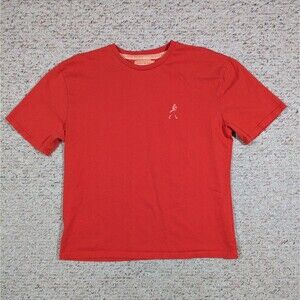 Johnnie Walker T-Shirt Keep Walking Mens XL Red 2-Sided Organic Cotton OEKO-TEX